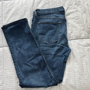 Banana Republic Men's Slim Jeans in Dark Blue